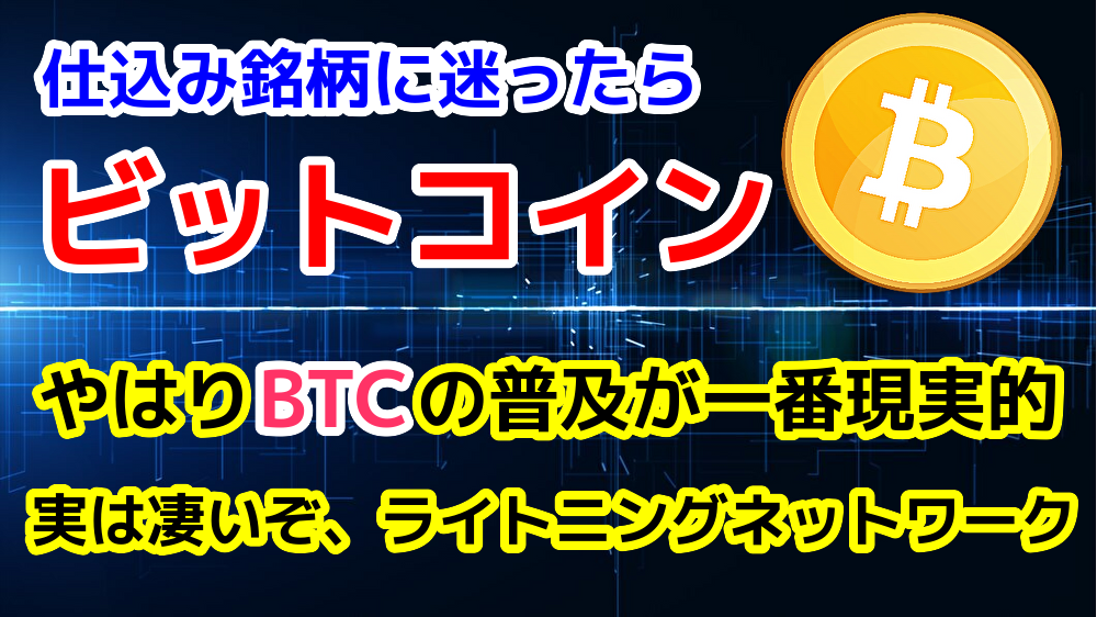 仕込むならBTC